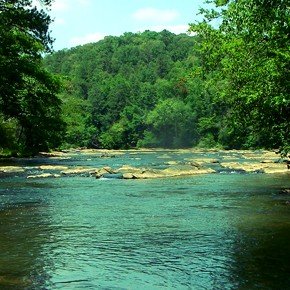 Tubing Down the Chattahoochee River