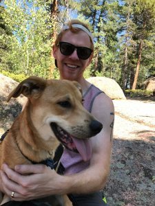 Resting at the base of Devils Head Fire Lookout